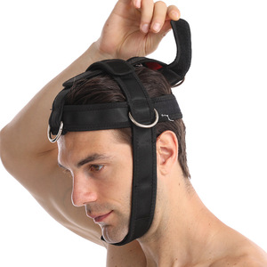 YueNai Neck Training Equipment Head Harness Unisex Nylon <b>Adjustable</b> Support <b>Strap</b> All Seasons Use - Product Image 1
