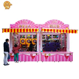 Sıcak satış Dart çekim kabini oyun para kazanmak kapalı açık kum torbası karnaval Booth oyun eğlence parkı için
