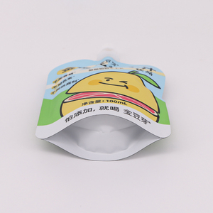 Pochette à bec verseur pour boisson au jus de chèvrefeuille et <span class=keywords><strong>pamplemousse</strong></span> avec bouchon refermable, en feuille d'aluminium de qualité alimentaire, imprimée en héliogravure - Product Image 3