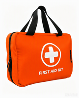 Trousse de premiers secours Orange 307 pièces Oxford grande capacité, sac de fournitures médicales pour le sport, le camping en plein air, les voyages, vente en gros