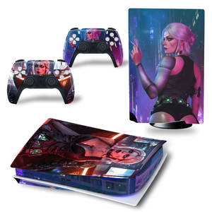 P5 juego personalizado vinilo calcomanía piel pegatinas cubierta para Sony PS5 <span class=keywords><strong>Playstation</strong></span> <span class=keywords><strong>5</strong></span> PS5 <span class=keywords><strong>Playstation</strong></span> consola controladores <span class=keywords><strong>Gamepad</strong></span> - Product Image 6