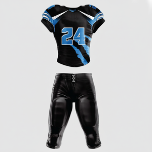 Maillot de football américain pour hommes, uniforme de football américain léger, de haute qualité, anti-rides et respirant avec le meilleur design - Product Image 1