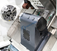 Tour CNC à banc incliné TCK1250Y avec tourelle d'outillage à 12 positions pour l'industrie