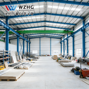 Entrepôt en structure métallique de 20 m de hauteur pour le stockage de minerai, fabricant OEM pour les mines de cuivre - Product Image 1