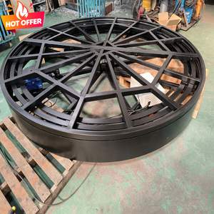 Plateforme rotative pour voiture à 360 degrés, plateforme rotative extérieure pour voiture, scène tournante hydraulique à ciseaux pour exposition - Product Image 3