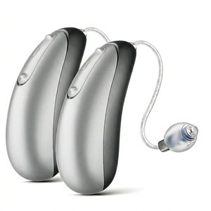 <span class=keywords><strong>Appareil</strong></span> <span class=keywords><strong>auditif</strong></span> numérique <span class=keywords><strong>rechargeable</strong></span> <span class=keywords><strong>Unitron</strong></span> Smile Moxi S9-R RIC avec suppression du bruit et 20 canaux - Product Image 1