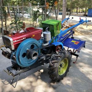 18HP Farm Walking <b>Tractor</b> Mini <b>Tractor</b> for Agriculture with Mini <b>Trailer</b> - Product Image 2