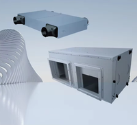 Système de ventilation d'air frais commercial à double flux, ventilation équilibrée ERV HRV, récupération de chaleur