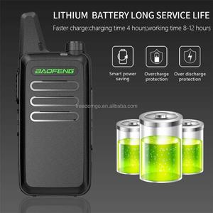 Mini talkie-walkie Baofeng BF-T20 UHF portable, radio bidirectionnelle PTT, talkie-walkie pour enfants avec charge USB - Product Image 4