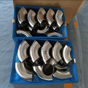 3A sanitario per alimenti c/<span class=keywords><strong>SS</strong></span> 45 °/90 °/180 °-gomiti saldati di testa-12/14mm (1/2 "/<span class=keywords><strong>9</strong></span>/16") per sistemi di tubi <span class=keywords><strong>SS</strong></span> superficie lucidata - Product Image 4