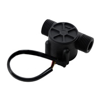 Capteur de débit d'eau 1-30L/min Débitmètre 1/2\" Capteur de débit Contrôleur d'eau pour appareil de mesure de débit ZJ-S201