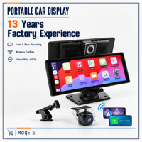 Vente en gros usine – Moniteur de voiture universel 10,26 pouces 4K avec Carplay, capteur de lumière, autoradio stéréo double piste et Apple Wireless Car Multimedia