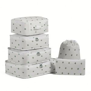 Cubos de Compresión para Empacar Ropa, Bolsas Organizadoras de Equipaje para Viaje - Product Image 1