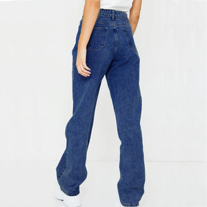 <span class=keywords><strong>Jeans</strong></span> pour Femmes Style Urbain Décontracté Coupe Harem Taille Haute <span class=keywords><strong>Mom</strong></span> Fit Pantalon en Jean Dames - Product Image 6