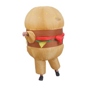 Costume gonflable de hamburger amusant et original, fabriqué sur mesure en usine, pour les fêtes costumées et les festivals - Product Image 4