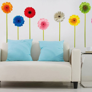 Autocollant mural décoratif DIY auto-adhésif, motif floral, papier peint 3D, à peler et coller, écologique, pour la maison, amovible, pour intérieur - Product Image 3