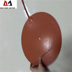 120v 220v 55cm Diameter Round Silicone Rubber Heater Pad <strong>Heating</strong> Mat With Digital Controller 800w 1000w - Product Image 4