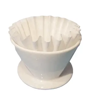 Coffee filter paper manufacturers brown and white compost cupcake coffee filter paper sheets for sale