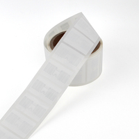 Étiquettes RFID en papier imperméables certifiées ARC, ISO 18000-6C 860-960MHz 45*20mm Impinj M730/M830 EPC 128 bits, pour la vente au détail