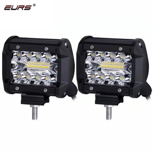 Nouveau projecteur de travail LED EURS haute luminosité 20 LED 15W 4 pouces 1050lm 6000K 3.5A 3030 en alliage d'aluminium pour véhicule tout-terrain, faisceau combiné - Product Image 1