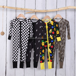 Vários Impressão De Bambu Pijama Do Bebê Marca Famosa Custom <span class=keywords><strong>Baby</strong></span> Bamboo <span class=keywords><strong>Romper</strong></span> Mystery Box Bamboo Sleepers - Product Image 5