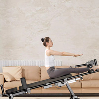 Appareil de traction cervicale et lombaire intelligent électrique en acier noir pour usage domestique transfrontalier, pour l'étirement des jambes et l'augmentation de la taille, fitness
