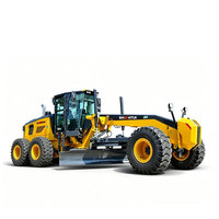 Niveleuse routière lourde Shantui SG27-G MN pour l'exploitation minière, 270 CV, 19,5 tonnes, avec ripper et moteur de bulldozer avant, haute puissance de terrassement, West