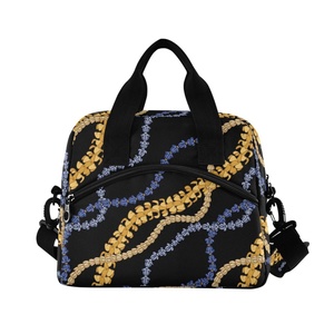 15L Hawaii Puakenikeni Adults Tote Cooler Bags Aluminum Foil Lining Custom Print Picnic Reusable Insulated Lunch Bag for Men - Product Image 2