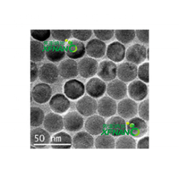 Nanoparticules de conversion à noyau d'huile dispersée avec lumière proche infrarouge