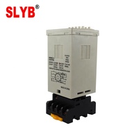 Compteur d'impulsions électrique numérique LED 4 chiffres SLYB DH48J-A 220VAC de haute qualité, 30 impulsions/s, 11 broches