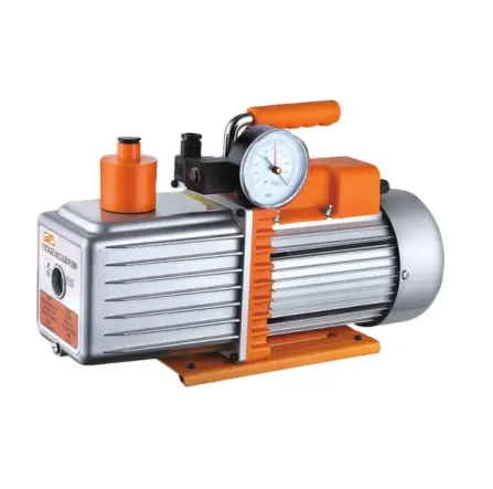 Single/Dual Stage Rotary Vane Economy Vacuum Pump Air Conditioner Refrigerant HVAC Air Tool R410a