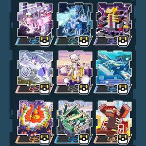 Premium Popular Produits <strong>Pokemoned</strong> Acrylic Puzzle Keychain Themed <strong>Card</strong> Charizard Statue Display Stand Blind Box Board Game - Product Image 4