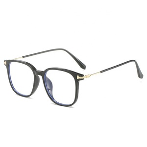 Lunettes anti-radiation pour femmes et hommes, monture carrée en métal photochromique, lunettes anti-lumière bleue - Product Image 5