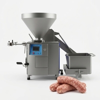 Machine automatique de remplissage et de ligature de saucisses, machine industrielle en acier inoxydable pour le remplissage de viande, machine à saucisses