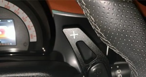 Estensione Leva del <span class=keywords><strong>Cambio</strong></span> al Volante in Lega di Alluminio per <span class=keywords><strong>Smart</strong></span> Fortwo Forfour, Accessori Auto per Interni - Product Image 3