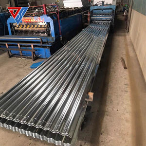 GI гофрированный кровельный лист оцинкованная сталь Bwg28 <span class=keywords><strong>Bwg30</strong></span> Bwg32 Bwg34 Bhushan оцинкованный Гофрированный стальной лист - Product Image 4