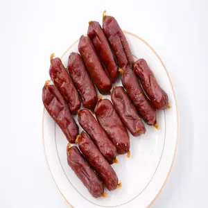 duck sausage dog training treat natural healthy sausage for dog oem private label