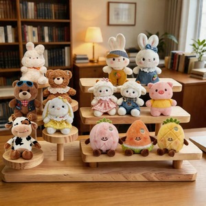 Supporto per Design Personalizzato, Oltre 10K Stili, Giocattoli di Peluche Kawaii My Melodies Cinnamorolls, Gattini Anime Carini, Peluche Imbottiti per Regalo - Product Image 1