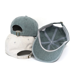 Bán buôn 6 Bảng điều chỉnh thể Thao Mũ untructured Cotton cổ điển gorras tùy chỉnh thêu logo Mũ bóng chày rửa đau khổ CHA mũ - Product Image 6