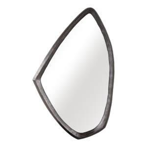 Specchio da parete moderno asimmetrico, scultura decorativa per camera da letto, corridoio, ingresso, soggiorno. - Product Image 1