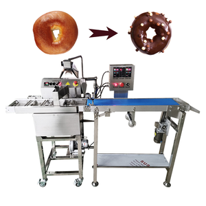 Macchina Automatica Continua da 15L per Temperaggio e Ricopertura di Cioccolato, Linea di Produzione Triplo Cioccolato - Product Image 3