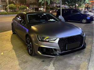 Kit de Carrocería para <span class=keywords><strong>Audi</strong></span> <span class=keywords><strong>A4</strong></span> 2017-2020, Actualización a <span class=keywords><strong>Audi</strong></span> <span class=keywords><strong>A4</strong></span> RS4 ABT, <span class=keywords><strong>Nuevo</strong></span> Diseño de Parrilla y Parachoques Delantero, Fácil Instalación - Product Image 5