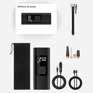 <b>Car</b> Electrical Air Pump Portable Wired Compressor Tire <b>Inflatable</b> Deflate LED USB Charge <b>Car</b> Motorcycle Ball - Product Image 1