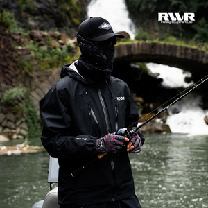 Veste de pêche Rwr pour hommes, imperméable, enduite, toutes saisons, pour randonnée en plein air, alpinisme - Product Image 1
