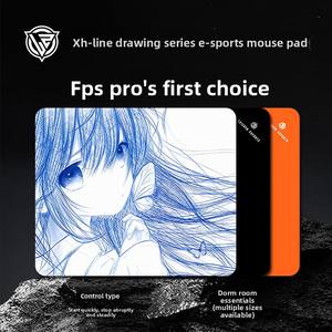 Alfombrilla de ratón para juegos Leizhen Gaming 2D Line Art FPS, dedicada a CSGO Delta, con superficie lisa. - Product Image 4