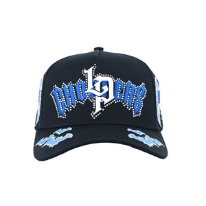 Casquettes de baseball Tcap China à 5 panneaux avec broderie 3D personnalisée et visière en forme de A - Product Image 2