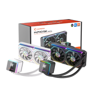 Gamer-X ARGB 240/360mm CPU eau de refroidissement fluide roulement faible bruit silencieux ventilateurs ARGB boucle personnalisée dissipateur thermique pour boîtier d'ordinateur de jeu