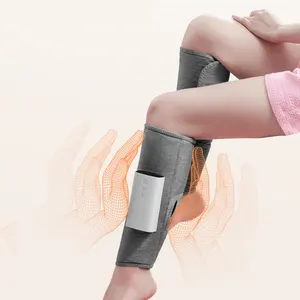 Profesyonel üreticisi popüler kablosuz akülü hava sıkıştırma kan dolaşımını ısıtma taşınabilir bacak ve buzağı masaj