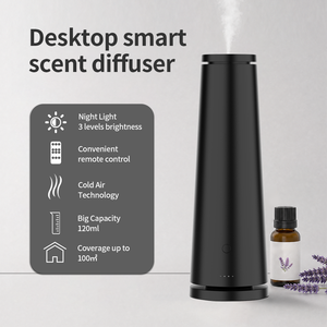 Diffuseur d'arômes blanc, technologie d'air froid, humidificateur d'huiles essentielles, brumisateur de parfum pour comptoir, pour la maison et le bureau - Product Image 2