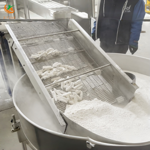 Nouvelle machine à paner automatique 220V pour poulet frit et <span class=keywords><strong>pain</strong></span> mochi, grande capacité, acier inoxydable 304 - Product Image 4